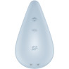 SATISFYER - DEW DROP VIBRADOR LAY-ON AZUL