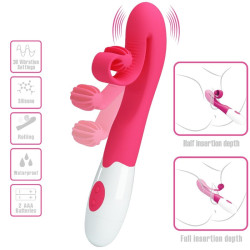 ROMANCE - WIBRATOR I STYMULATOR 30 PREDKOSCI ROZOWY