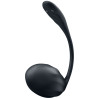 SATISFYER - RIBBED PETAL ZDALNE STEROWANIE STYMULATOREM PUNKTU G CZARNA DARMOWA APLIKACJA