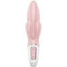 SATISFYER - AIR PUMP BUNNY 3 DMUCHANY WIBRATOR DLA KRÓLIKÓW RÓZOWY