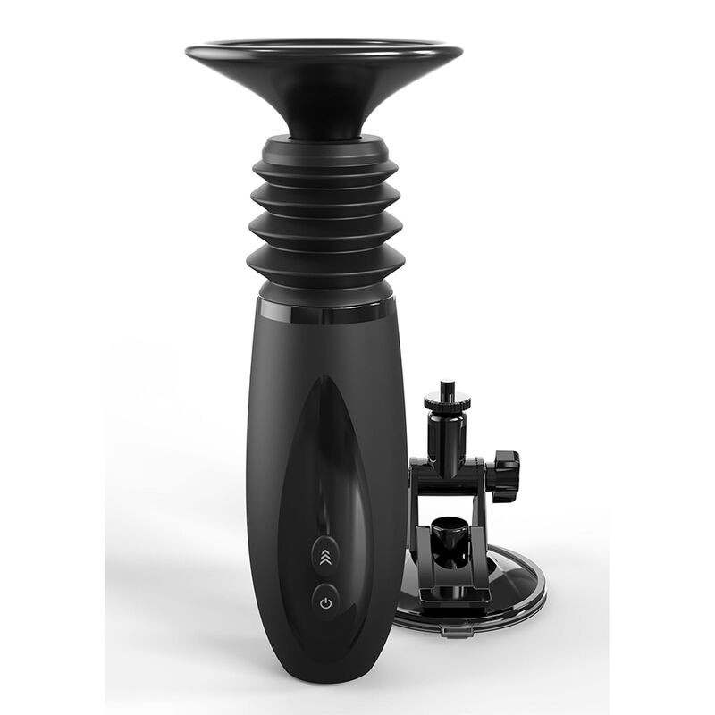 FETISH FANTASY SERIES - BODY DOCK THRUSTER DILDO CLAMP Z 7 TRYBAMI PCHANIA CZARNY