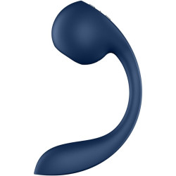 SATISFYER - PRO+ WAVE 4 STYMULATOR PUNKTU G I PULSU POWIETRZA BEZPŁATNA APLIKACJA CIEMNONIEBIESKI