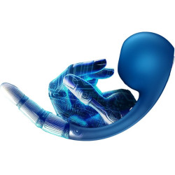 SATISFYER - PRO+ WAVE 4 STYMULATOR PUNKTU G I PULSU POWIETRZA BEZPŁATNA APLIKACJA CIEMNONIEBIESKI