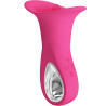 PRETTY LOVE - CLYDE WIBRATOR ORALNY WIBRATOR JĘZYK WIBRACYJNY 12 WIBRACJI RÓŻOWY