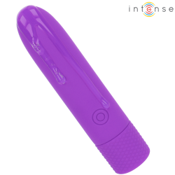 INTENSE - SYMONE  USB WIBRACYJNA KULA 8 WIBRACJI FIOLETOWA 10 X 2,2 CM