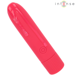 INTENSE - SYMONE  USB WIBRACYJNA KULA 8 WIBRACJI CZERWONA 10 X 2,2 CM