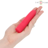 INTENSE - SYMONE  USB WIBRACYJNA KULA 8 WIBRACJI CZERWONA 10 X 2,2 CM
