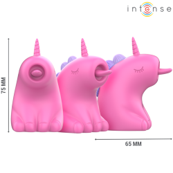 INTENSE - OBROTOWY STYMULATOR JĘZYKA PINKIE 360º