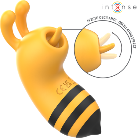 INTENSE - STYMULATOR MAYA Z OBROTOWYM O 360º JĘZYKIEM