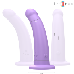 INTENSE - EDDIE WIBRATOR 17,5 CM 10 WIBRACJI FIOLETOWY PILOT