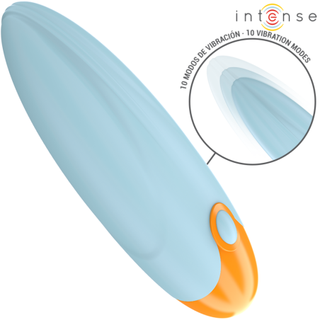 INTENSE - MIKE WIBRACYJNY BULLET 10 WIBRACJI NIEBIESKI