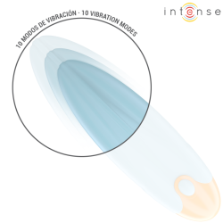 INTENSE - MIKE WIBRACYJNY BULLET 10 WIBRACJI NIEBIESKI