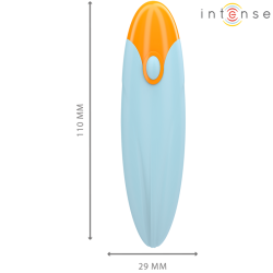 INTENSE - MIKE WIBRACYJNY BULLET 10 WIBRACJI NIEBIESKI