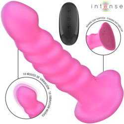 INTENSE - CINDY WIBRATOR ROZMIAR L SPIRALNY PROJEKT 10 WIBRACJI RÓŻOWY PILOT