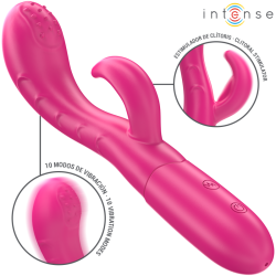 INTENSE - AMARA WIBRATOR Z JĘZYKIEM STYMULUJĄCYM 10 WIBRACJI RÓŻOWY