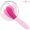 INTENSE - WIBRATOR BELINDA 19 CM ELASTYCZNY 10 WIBRACJI RÓŻOWY