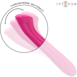 INTENSE - PATY WIBRATOR 19 CM ELASTYCZNY 10 WIBRACJI MODEL 2 RÓŻOWY