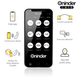 ONINDER CUTE - LOVE BUDDY MASTER WIBRATOR PUNKTU G - BEZPŁATNA APLIKACJA NA CAŁY ŚWIAT