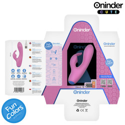 ONINDER CUTE - LOVE BUNNY WIBRATOR G-SPOT ŁECHTACZKA - BEZPŁATNA APLIKACJA NA CAŁY ŚWIAT