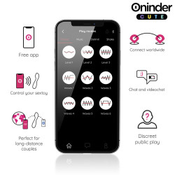 ONINDER CUTE - LOVE BUDDY MASTER WIBRATOR PUNKTU G - BEZPŁATNA APLIKACJA NA CAŁY ŚWIAT