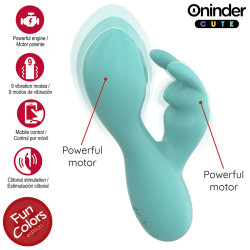 ONINDER CUTE - LOVE BUNNY WIBRATOR DO ŁECHTACZKI PUNKTU G - BEZPŁATNA APLIKACJA NA CAŁY ŚWIAT