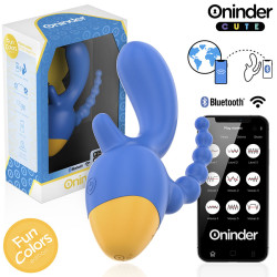 ONINDER CUTE - LOVE 3 SOME TRIPLE VIBRATOR - BEZPŁATNA APLIKACJA NA CAŁY ŚWIAT