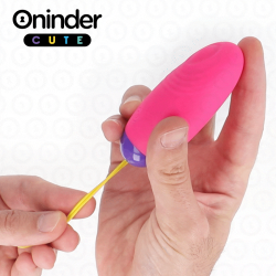 ONINDER CUTE - MIŁOŚĆ PRZYJEMNOŚĆ WIBRACYJNA TAPPING SILICONE EGG - BEZPŁATNA ŚWIATOWA APLIKACJA