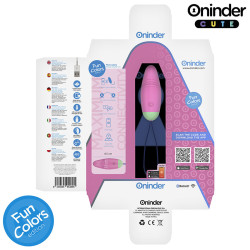 ONINDER CUTE - LOVE PLEASURE WIBRACYJNE JAJKO OBROTOWE 360 SILIKON - BEZPŁATNA APLIKACJA NA CAŁY ŚWIAT