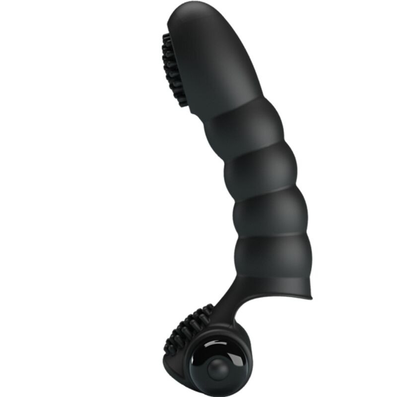 PRETTY LOVE - ALEXANDER FINGER VIBRATOR 10 VIBRATIONS BLACK PRETTY LOVE - ALEXANDER FINGER VIBRATOR 10 VIBRATIONS BLACK