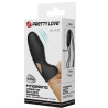 PRETTY LOVE - ALAN SILIKONOWY WIBRATOR NA PALCACH CZARNY