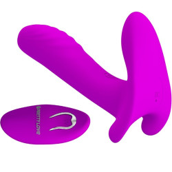 PRETTY LOVE - MASAŻER I WIBRATOR 12 WIBRACJI PILOT FIOLETOWY