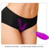 PRETTY LOVE - MASSEUR & VIBRATEUR 12 VIBRATIONS TÉLÉCOMMANDE VIOLET