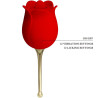 PRETTY LOVE - ROSE LOVER ROSE STYMULATOR ŁECHTACZKI 12 WIBRACJI CZERWONY