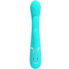 PRETTY LOVE - SHANIA TRIPLE RABBIT WIELOFUNKCYJNY WIBRATOR 3 W 1 NIEBIESKI