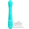 PRETTY LOVE - SHANIA TRIPLE RABBIT WIELOFUNKCYJNY WIBRATOR 3 W 1 NIEBIESKI