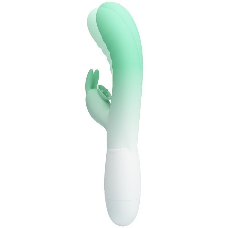 PRETTY LOVE - CERBERUS VIBRADOR RABBIT 3O VIBRACIONES VERDE PRETTY LOVE - CERBERUS VIBRADOR RABBIT 3O VIBRACIONES VERDE