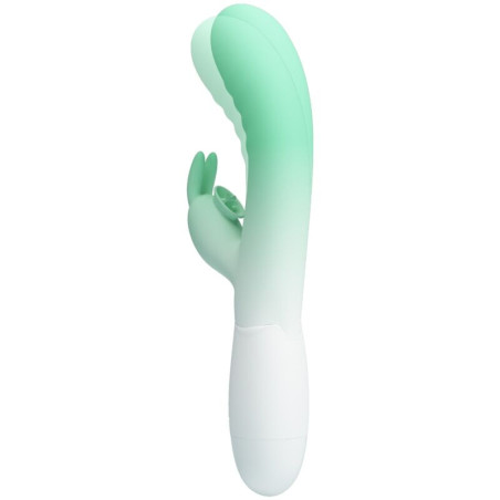 PRETTY LOVE - CERBERUS RABBIT WIBRATOR 3O WIBRACJI ZIELONY