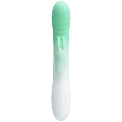 PRETTY LOVE - CERBERUS RABBIT WIBRATOR 3O WIBRACJI ZIELONY