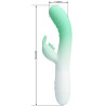 PRETTY LOVE - CERBERUS RABBIT WIBRATOR 3O WIBRACJI ZIELONY