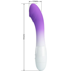PRETTY LOVE - WIBRATOR ELEMENTAL G-SPOT 30 WIBRACJI FIOLETOWY
