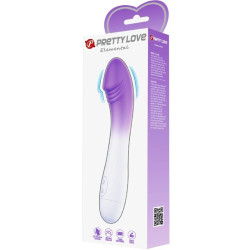 PRETTY LOVE - WIBRATOR ELEMENTAL G-SPOT 30 WIBRACJI FIOLETOWY