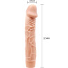 BAILE - BOB REALISTYCZNY WIBRATOR 22,5 CM MIĘSNY