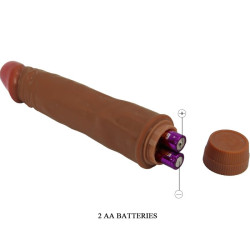 BAILE - REALISTYCZNY WIBRATOR KRASNALNY 21 CM MULAT