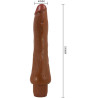 BAILE - VIBRADOR REALISTA DRYAD 25 CM MULATO