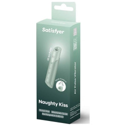 SATISFYER - NAUGHTY KISS WAVE STYMULATOR ŁECHTACZKI AKWAMARYN