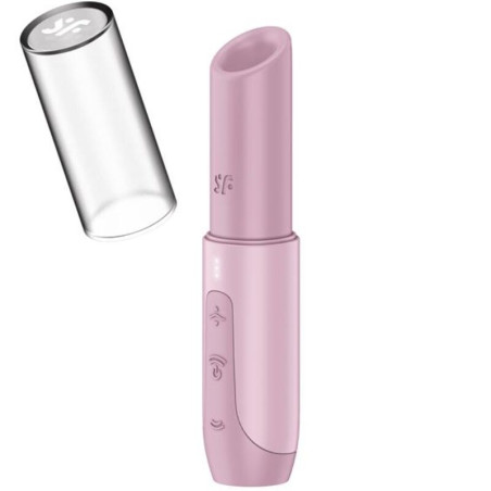 SATISFYER - SECRET KISS WAVE STYMULATOR ŁECHTACZKI RÓŻOWY