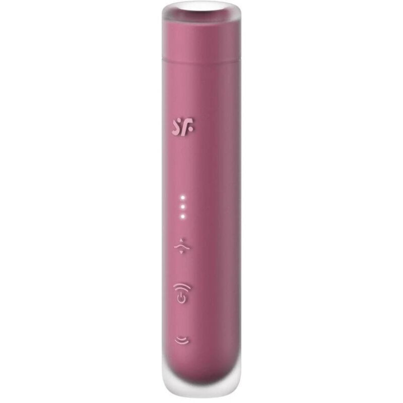 SATISFYER - FIRST KISS WAVE STYMULATOR ŁECHTACZKI GARNET
