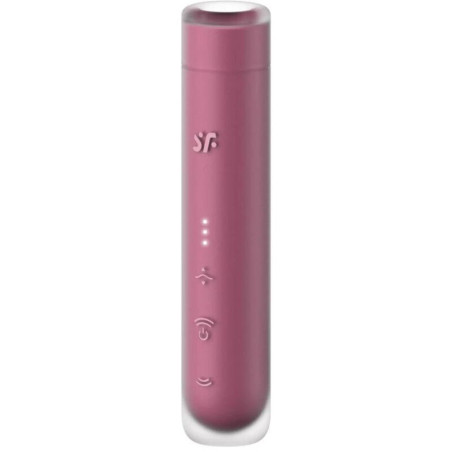 SATISFYER - FIRST KISS WAVE STYMULATOR ŁECHTACZKI GARNET
