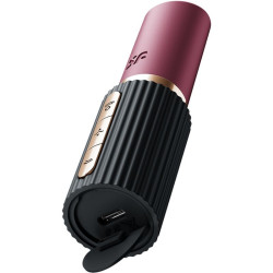 SATISFYER - PRO 2 KISS WAVE STYMULATOR ŁECHTACZKI GRANAT / CZARNY