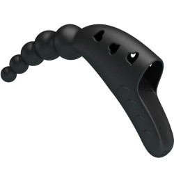 PRETTY LOVE - JORDIN FINGER WIBRATOR 10 WIBRACJI CZARNY